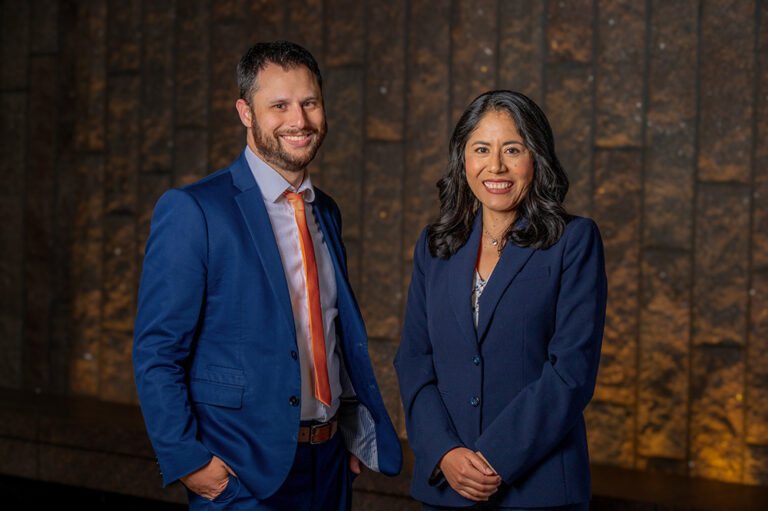 Joshua Borken and Karina Norberg